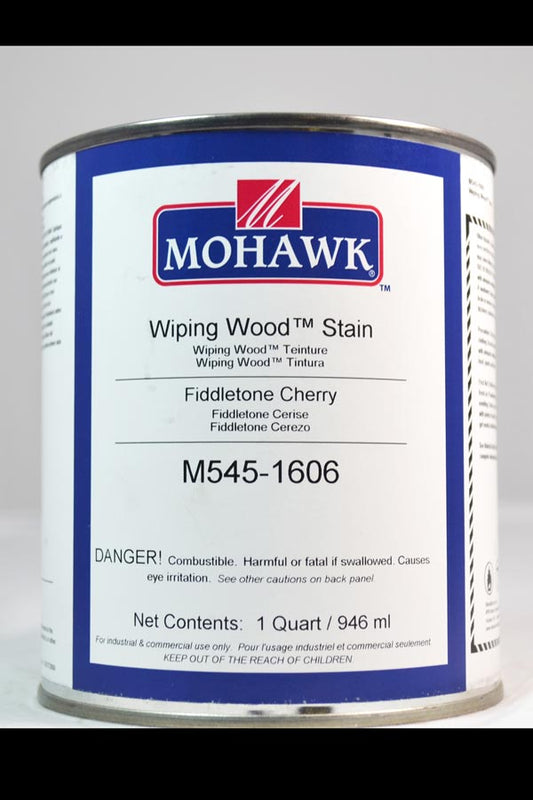 M545-1606 - Mohawk Wiping Wood Stain Fiddletone Cherry Qt