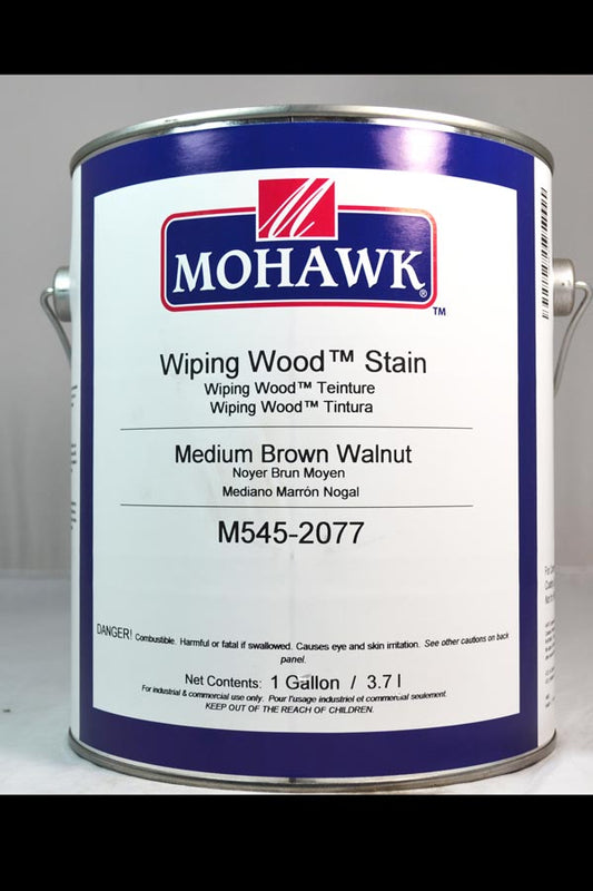 M545-2077 - Mohawk Wiping Wood Stain Medium Brown Walnut Gal