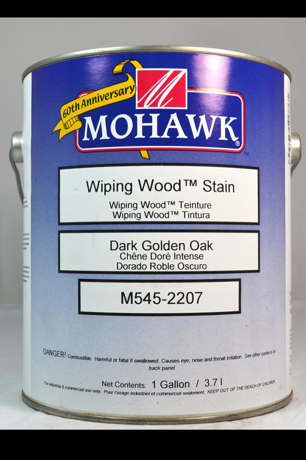 M545-2207 - Mohawk Wiping Wood Stain Dark Golden Oak Gal