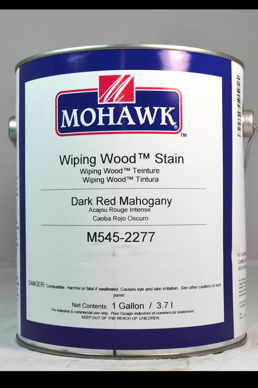 M545-2277 - Mohawk Wiping Wood Stain Dark Red Mahogany Gal