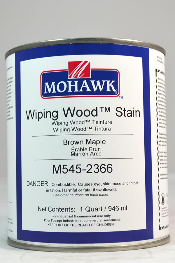 M545-2366 - Mohawk Wiping Wood Stain Brown Maple Qt