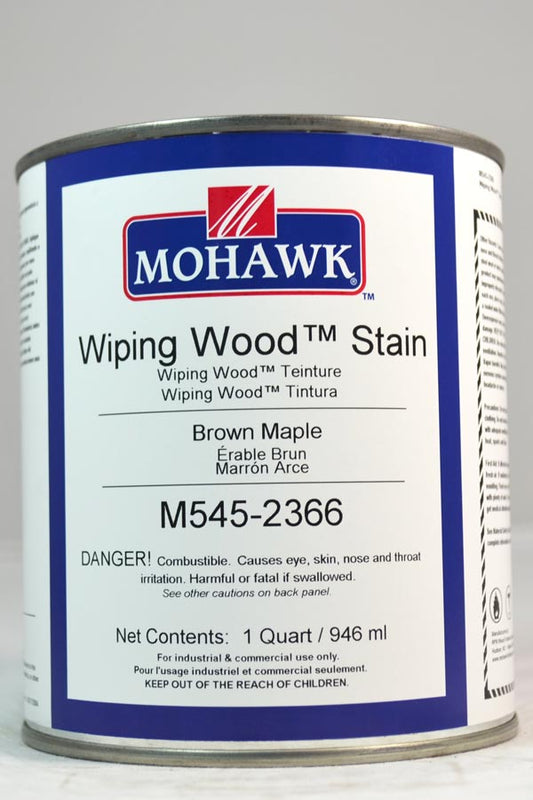 M545-2366 - Mohawk Wiping Wood Stain Brown Maple Qt