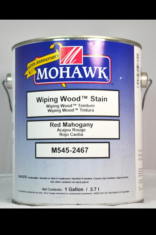 M545-2467 - Mohawk Wiping Wood Stain Red Mahogany Gal