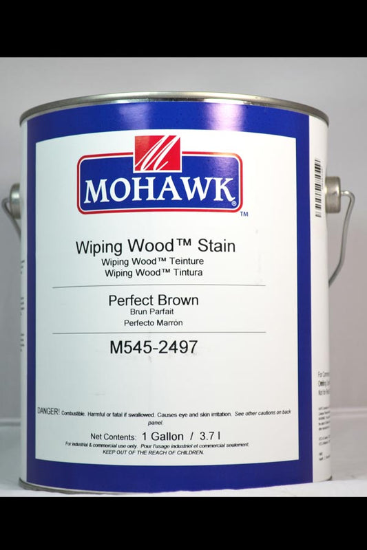 M545-2497 - Mohawk Wiping Wood Stain Perfect Brown Gal