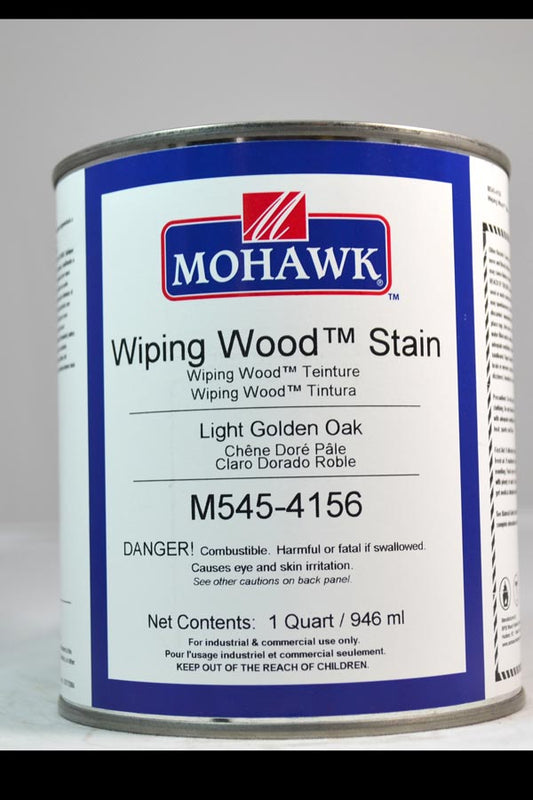 M545-4156 - Mohawk Wiping Wood Stain Light Golden Oak Qt