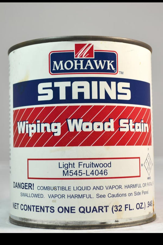 M545-L4046 - Mohawk Wiping Wood Stain Light Fruitwood Qt