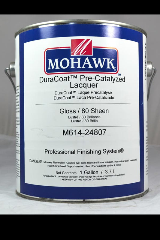 M614-24807 - Mohawk Duracoat Pre-Catalyzed Lacquer Gloss 80 Sheen Gal
