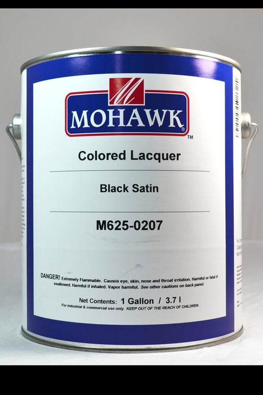 M625-0207 - Mohawk Colored Lacquer Black Satin Gal